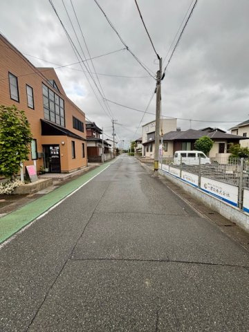 久留米市田主丸町　第2の前面道路含む現地写真