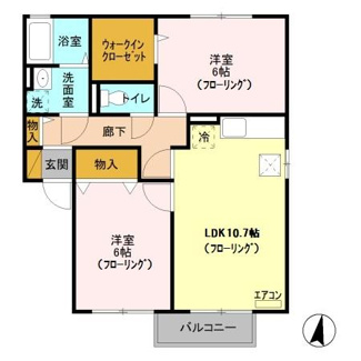 【間取り】 | グリーンコート　弐番館