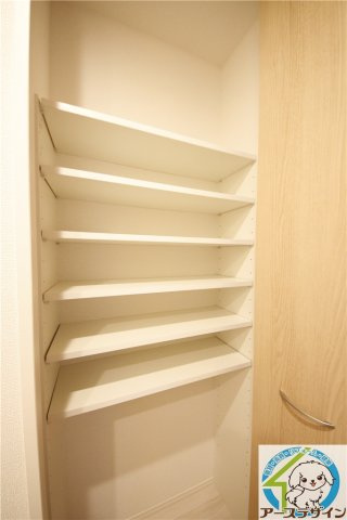 アグレアーブルの収納