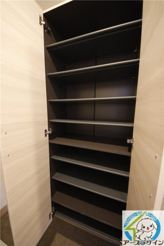 アグレアーブルの収納