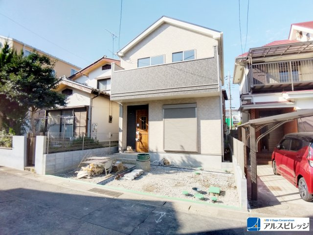 新築／富士見市鶴馬　全１棟　A号棟の外観|日当たり良好です