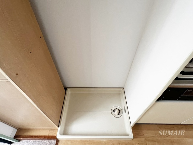 石井ハイツの設備|洗濯機置き場です★