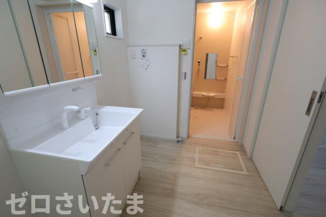 《仲介手数料無料》上尾市小泉７丁目21-6(全1戸)新築一戸建てケイアイ クラフト ピットのランドリースペース