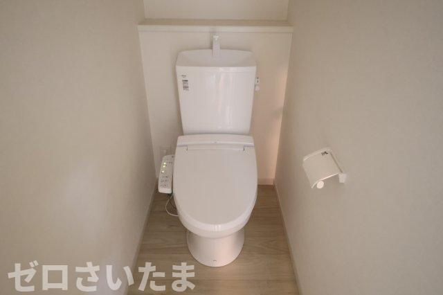 《仲介手数料無料》上尾市小泉７丁目21-6(全1戸)新築一戸建てケイアイ クラフト ピットのトイレ