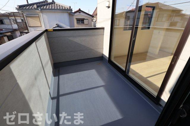《仲介手数料無料》上尾市小泉７丁目21-6(全1戸)新築一戸建てケイアイ クラフト ピットのバルコニー