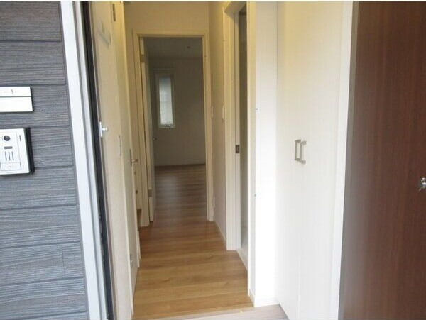 パークサイド揚羽　A棟の玄関