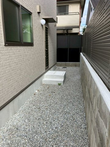 高松市西町　浜街道アクセス良好　新築戸建の庭