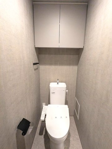 Dimus根岸のトイレ|温水洗浄便座です