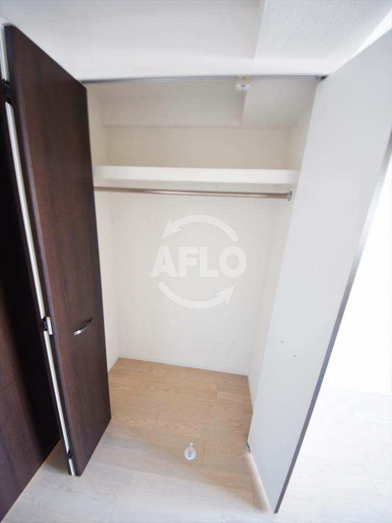 ブリリアント大阪西の収納|ブリリアント大阪西　クロゼット