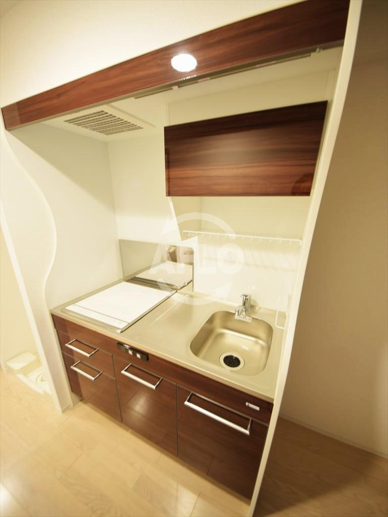 ブリリアント大阪西のキッチン|ブリリアント大阪西　２口ＩＨシステムキッチン