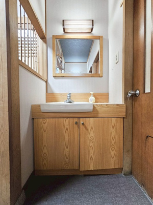 【洗面所】 | 学園2丁目K貸店舗