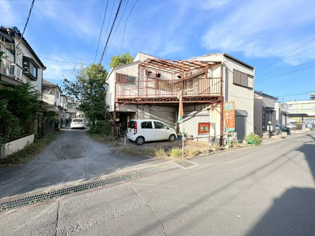 狭山市富士見1丁目　建築条件なし売地　西武新宿線『狭山市駅』徒歩7分　【富士見小学区】の前面道路含む現地写真