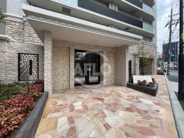 プレジオ九条のエントランス|プレジオ九条　エントランス