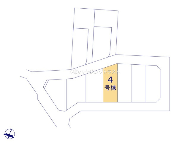 仲介手数料無料　所沢市下安松　新築戸建　全11棟　の区画図