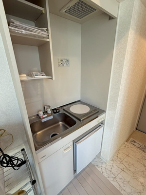 【キッチン】 | ユナイトMocaRooms | 一人暮らしには欠かせないキッチンがあります♪自炊生活で楽しく健康に！