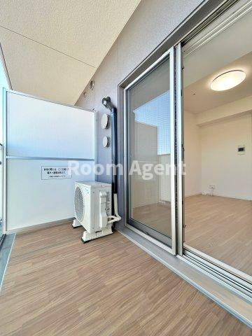 ディアレイシャス今池のバルコニー