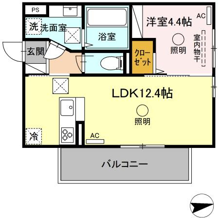 Crest（クレスト）の間取り