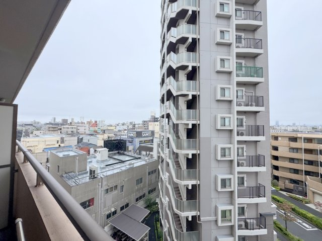 ビューネ梅島駅前の展望|バルコニーからの眺望