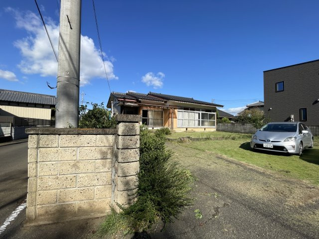 つくば市作谷　線引き前宅地の外観