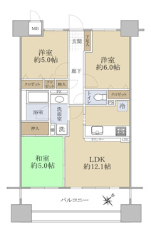 【間取り】 | エスリード野洲第2