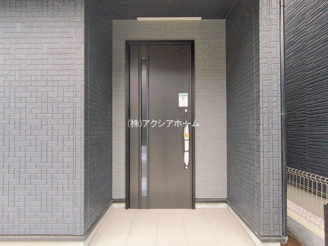 入間市東藤沢8丁目・全7棟　新築一戸建　3号棟の玄関|2026年2月27日撮影