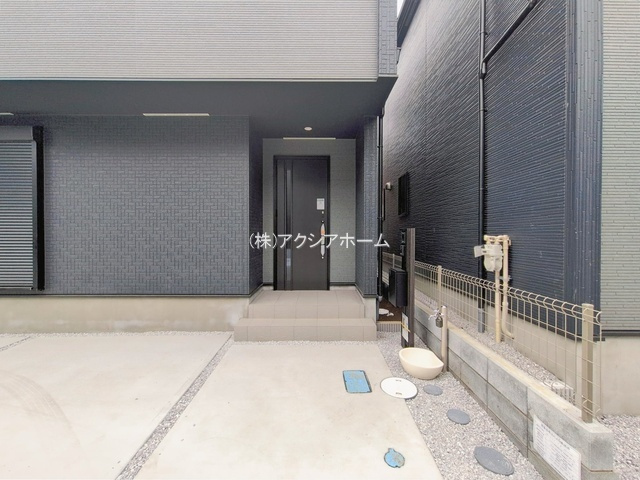 入間市東藤沢8丁目・全7棟　新築一戸建　3号棟の玄関|2026年2月27日撮影