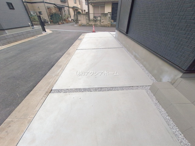 入間市東藤沢8丁目・全7棟　新築一戸建　3号棟の外観|現地写真　2025年12月22日撮影