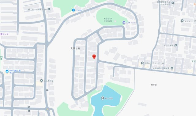 大塚台東２丁目の地図