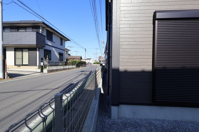 《仲介手数料無料》上尾市大字大谷本郷871-2新築一戸建てグラファーレの外観|撮影日 2025年11月28日 10:50 晴れ