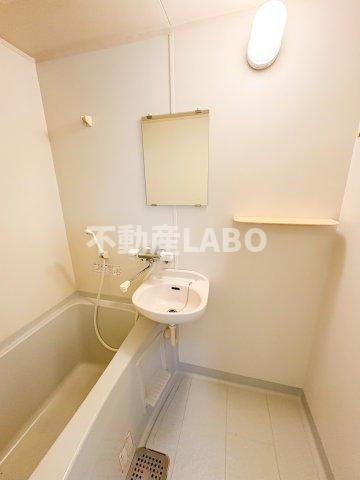 ハイツベイシャトルの洗面所