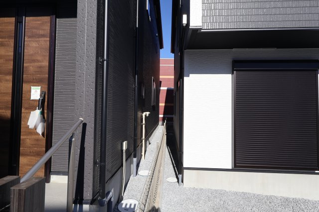 《仲介手数料無料》上尾市大字大谷本郷871-2新築一戸建てグラファーレの外観|撮影日 2025年11月28日 11:00 晴れ