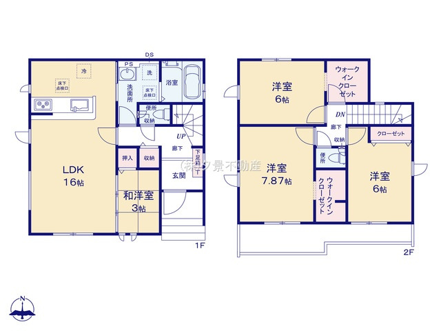  | 《仲介手数料無料》上尾市大字大谷本郷871-2(2号棟)新築一戸建てグラファーレ