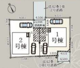 秦野市平沢　全２棟　新築住宅の画像