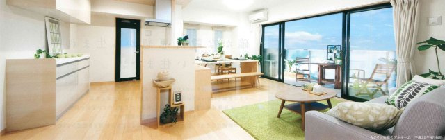 アーデントクレイル山口大殿の居間・リビング|モデルルームの画像です