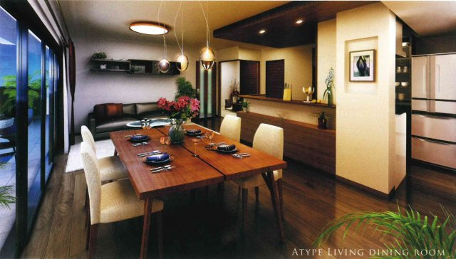 アーデントクレイル山口大殿の居間・リビング|イメージです