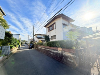 【前面道路含む現地写真】 | 狭山市北入曽　建築条件なし売地　西武新宿線『入曽駅』徒歩27分