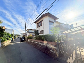 【前面道路含む現地写真】 | 狭山市北入曽　建築条件なし売地　西武新宿線『入曽駅』徒歩27分