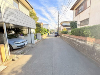 【前面道路含む現地写真】 | 狭山市北入曽　建築条件なし売地　西武新宿線『入曽駅』徒歩27分