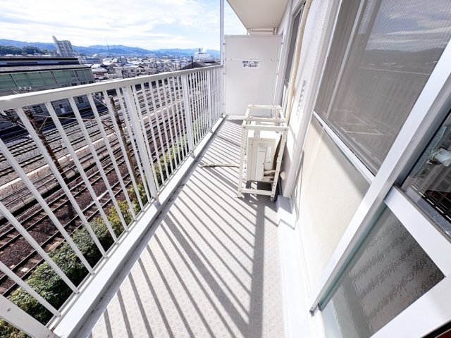 サニータウン羽倉崎駅前参番街のバルコニー