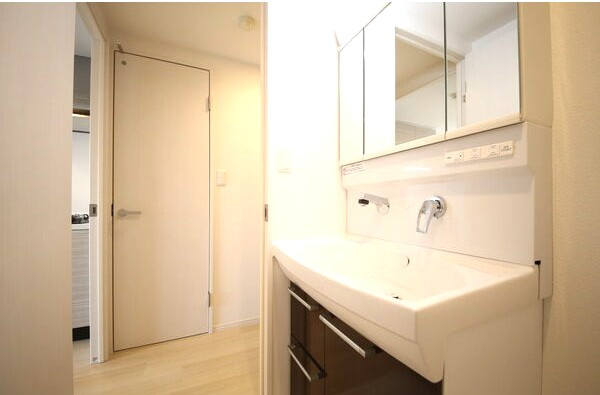 アレーヌコート野並の洗面所