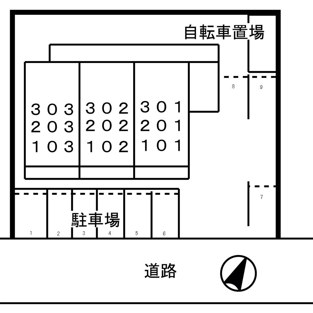 シルエーラ　　刈谷市の賃貸ならクラスホーム刈谷店の駐車場