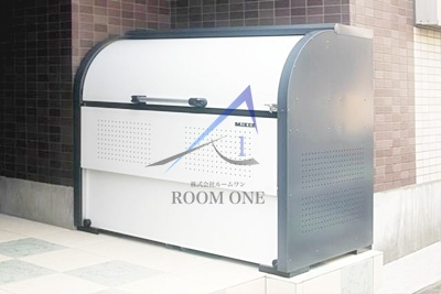 ラ・フォート東日暮里のその他共用部分|敷地内ゴミ置き場です。