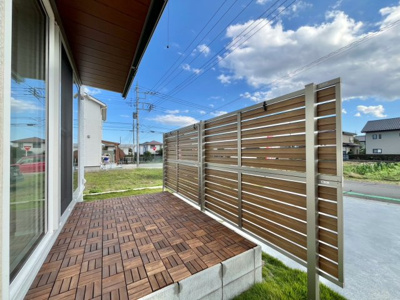 【庭】 | 北群馬郡吉岡町大久保　新築住宅