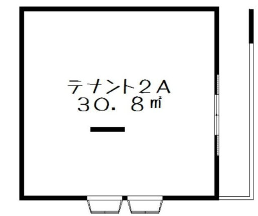 大津市石山寺３丁目の店舗事務所の間取り