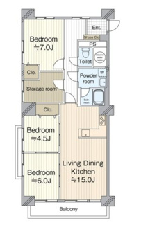 【間取り】 | ファミール富士見