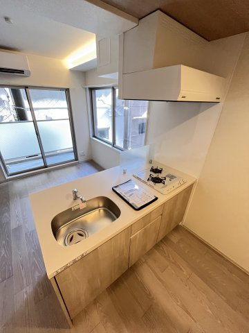 大阪市都島区内代町３丁目の賃貸マンションのキッチン