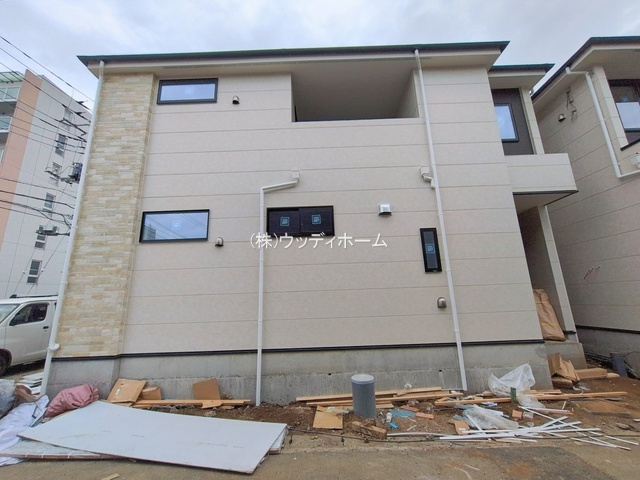 越谷市瓦曽根5期　新築一戸建て　1号棟の外観