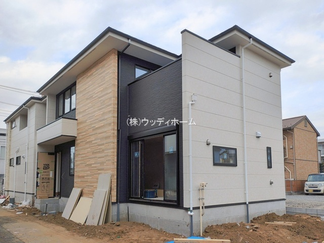 越谷市瓦曽根5期　新築一戸建て　2号棟の外観