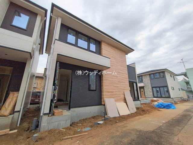 越谷市瓦曽根5期　新築一戸建て　2号棟の外観