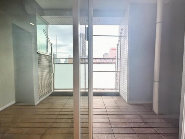 バルコニー。南東向き。
